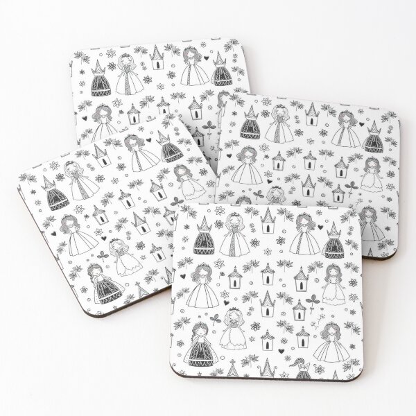 Item preview,  Hand-Drawn Princess Pattern Design designed and sold by hjian8219.