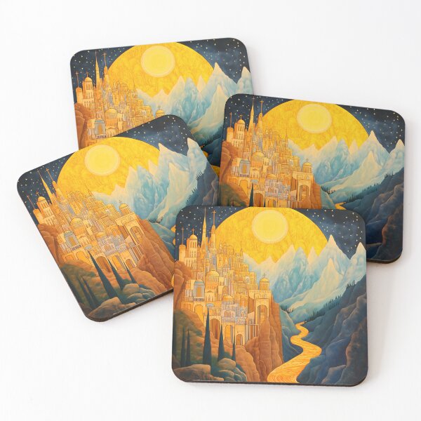 Item preview, The River of Life and The Golden City designed and sold by Sacrora.