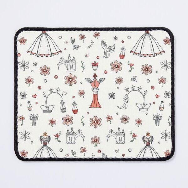 Item preview, Hand-Drawn Princess Pattern Design designed and sold by hjian8219.