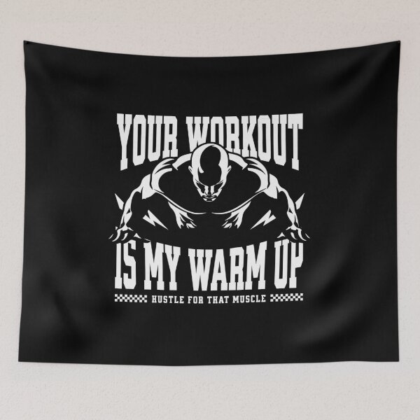Item preview, My Workout is Your Warm Up Light Gym designed and sold by DansDZigns.