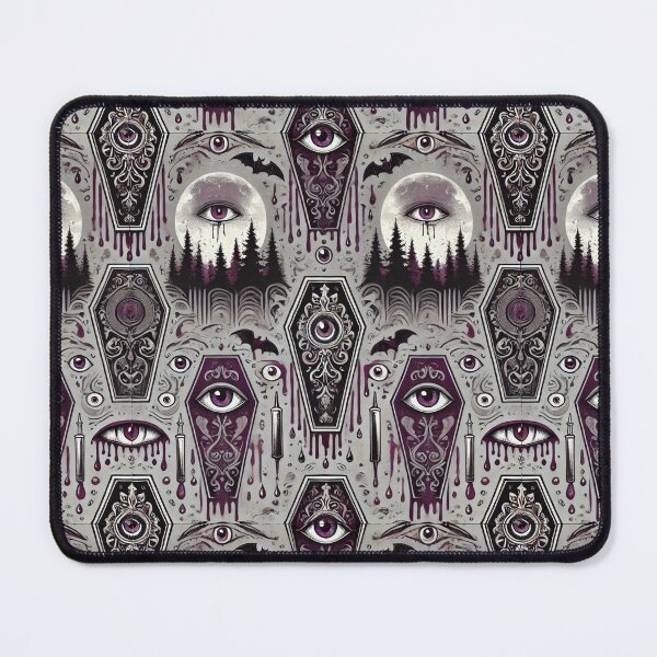 Item preview, Enigmatic Elegance Secret Vamp Gaze - Matching, Seamlessly-Tiling Vamp Series designed and sold by Meta2Physical.