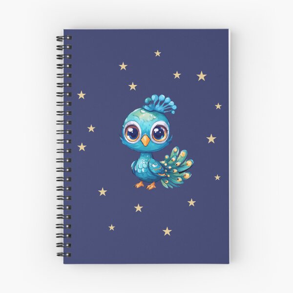Item preview, KAWAII PEAHEN IN THE SKY WITH STARS designed and sold by WendyMaree.