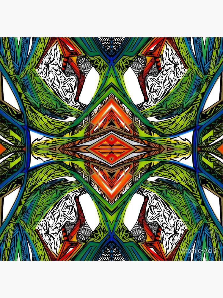Thumbnail 3 of 3, Sticker, Ember Bloom designed and sold by Atomic-Acid.