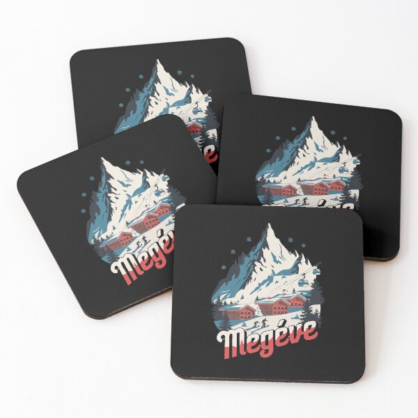 Item preview, Megeve Ski - Retro Vintage T-shirt Design designed and sold by skiprender.
