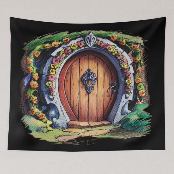 Item preview, Round Door Fantasy designed and sold by Design_Your_Day.