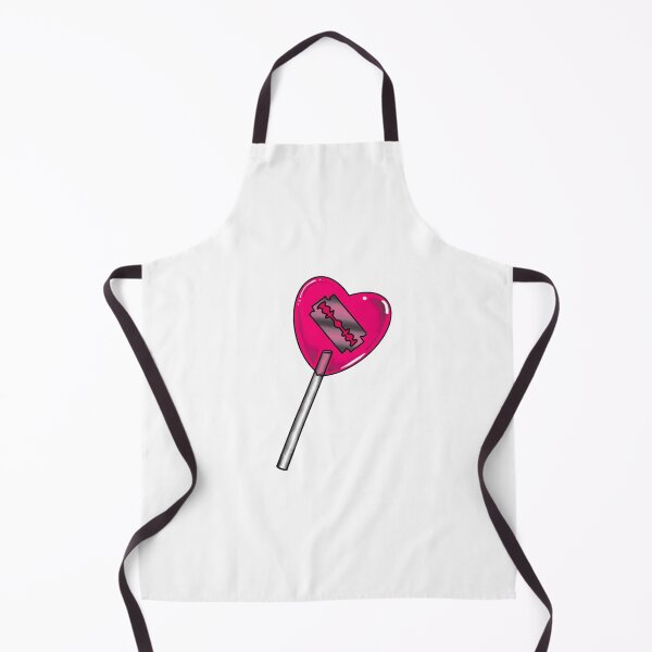 Item preview, Pink Heart Razorblade Lollipop designed and sold by WrappedPlastic.