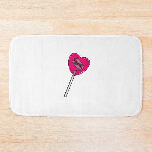 Item preview, Pink Heart Razorblade Lollipop  designed and sold by WrappedPlastic.