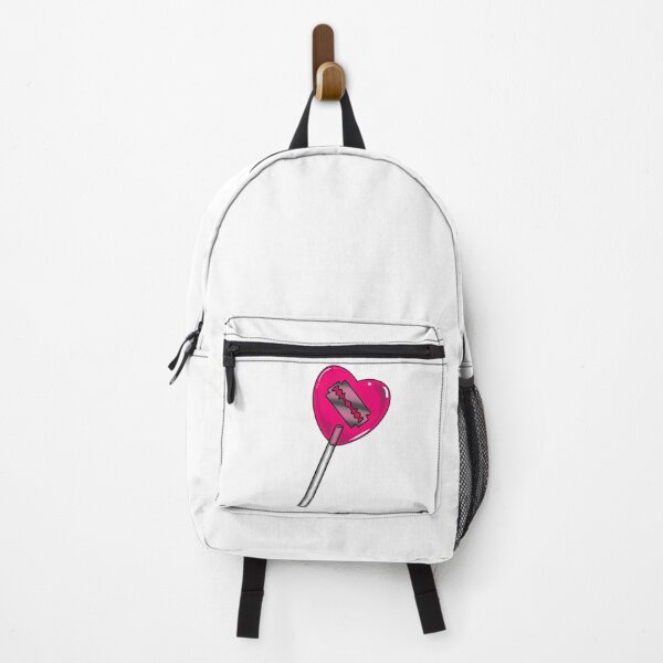 Item preview, Pink Heart Razorblade Lollipop  designed and sold by WrappedPlastic.