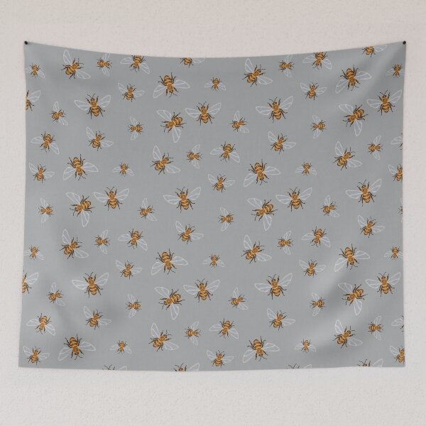 Item preview, Bees in different sizes - patterns designed and sold by Sonja Birkelbach.
