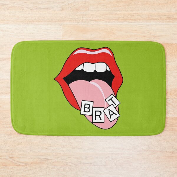 Item preview, Brat Red Lips designed and sold by Magnolia Valley Art.