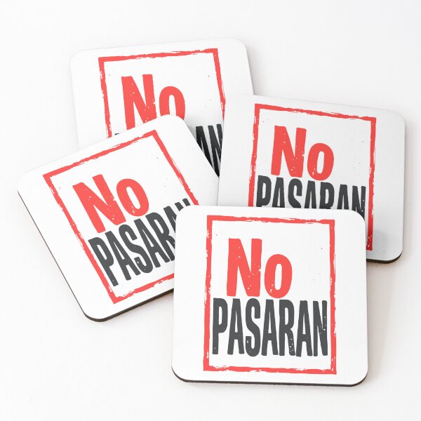 Aperçu de l'œuvre No Pasarán - Résistance antifasciste créée et vendue par Kiwi007.
