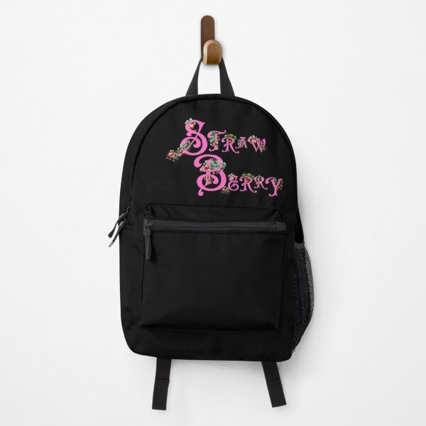 Item preview, Strawberry typography design in pink designed and sold by whee25.