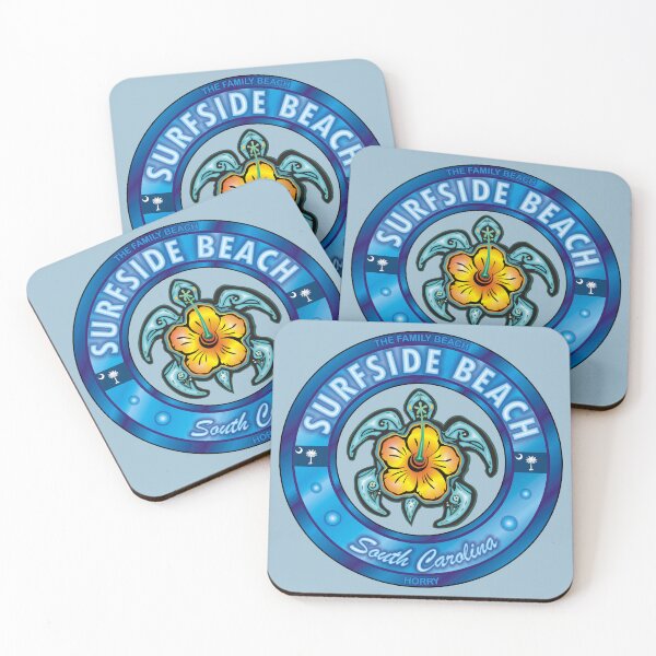 Item preview, Surfside Beach sea turtle hibiscus designed and sold by studioss76.