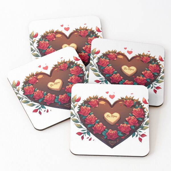 Item preview, Romantic heart with flowers designed and sold by ShizukaiNeko.