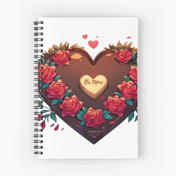 Item preview, Romantic heart with flowers designed and sold by ShizukaiNeko.