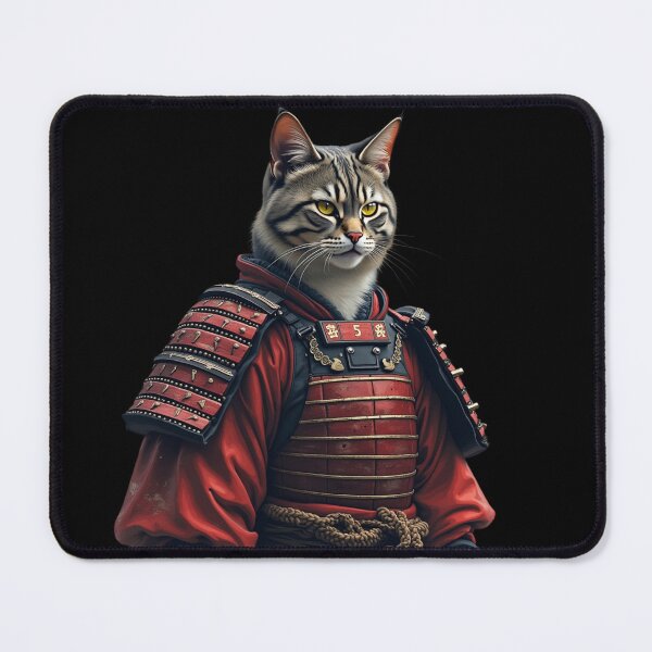 Item preview, samurai cat designed and sold by Digital Art and Funny Pets.