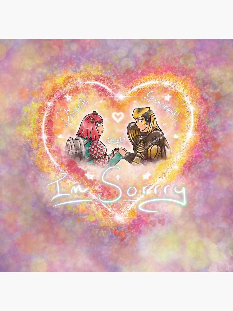 Thumbnail 4 of 4, Pillow, I’m S.O.R.R.R.Y designed and sold by avi-hannahhh.