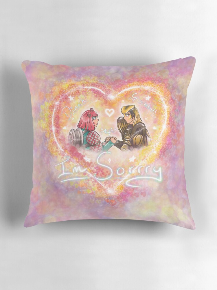 Thumbnail 3 of 4, Pillow, I’m S.O.R.R.R.Y designed and sold by avi-hannahhh.