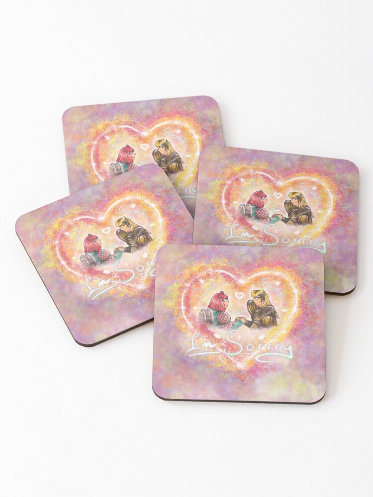 Thumbnail 1 of 5, Coasters (Set of 4), I’m S.O.R.R.R.Y designed and sold by avi-hannahhh.