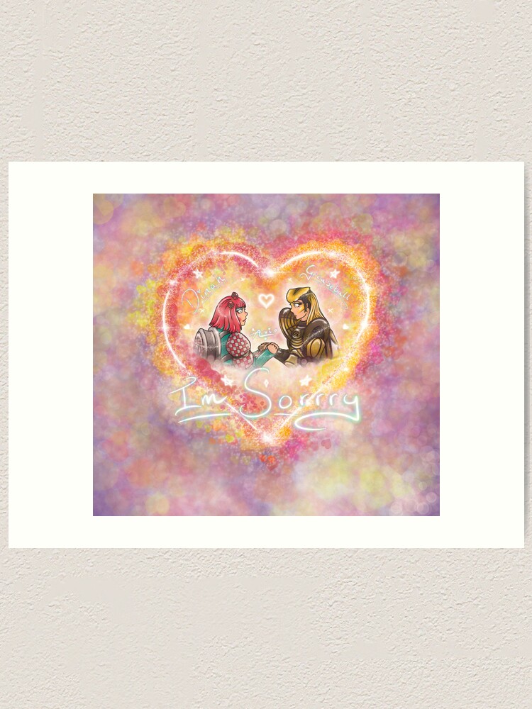 Thumbnail 1 of 3, Art Print, I’m S.O.R.R.R.Y designed and sold by avi-hannahhh.