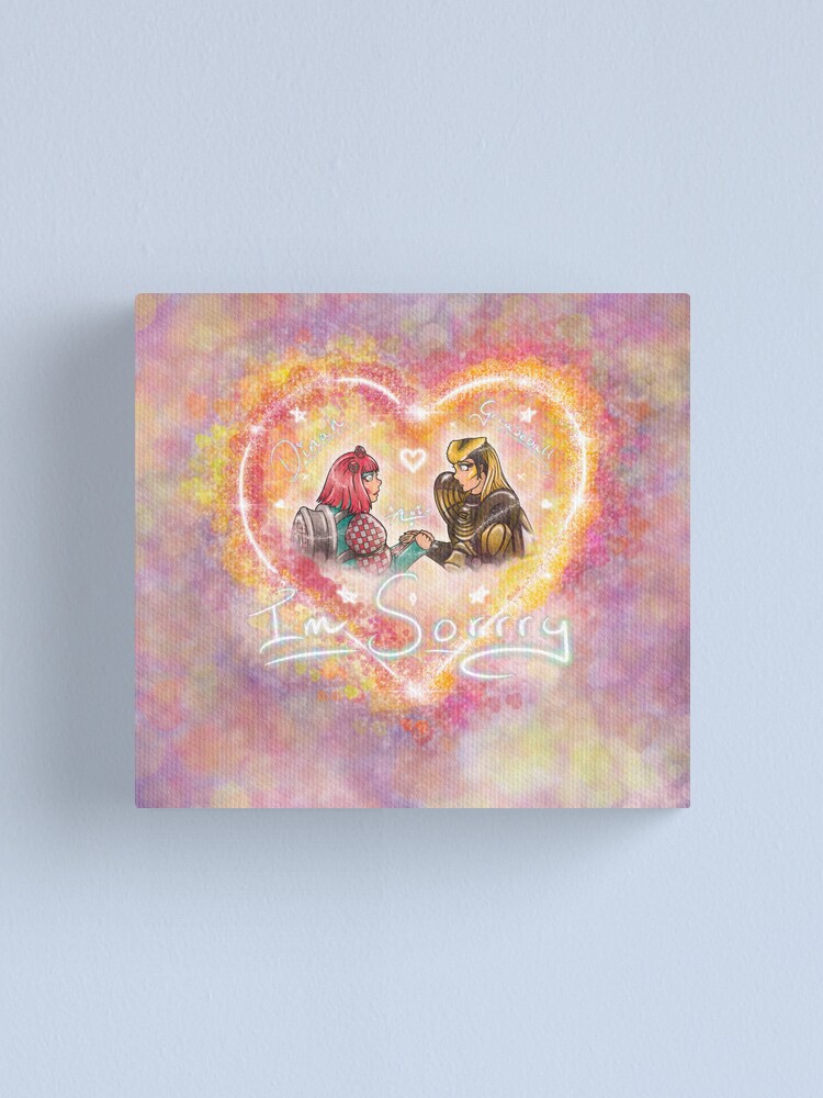 Thumbnail 1 of 3, Canvas Print, I’m S.O.R.R.R.Y designed and sold by avi-hannahhh.