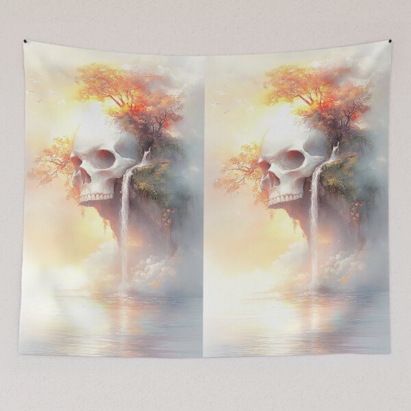 Item preview, "Ethereal Skull Island" designed and sold by bloorose.