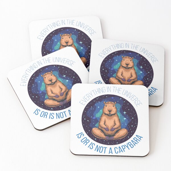 Item preview, Everything in the Universe is or is not a Capybara designed and sold by Guachafita.