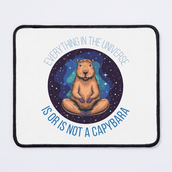 Item preview, Everything in the Universe is or is not a Capybara designed and sold by Guachafita.