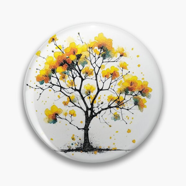 Item preview, From the Garden : South American Handroanthus albus Ipê Amarelo#4 designed and sold by Helios Be. Lavsh.