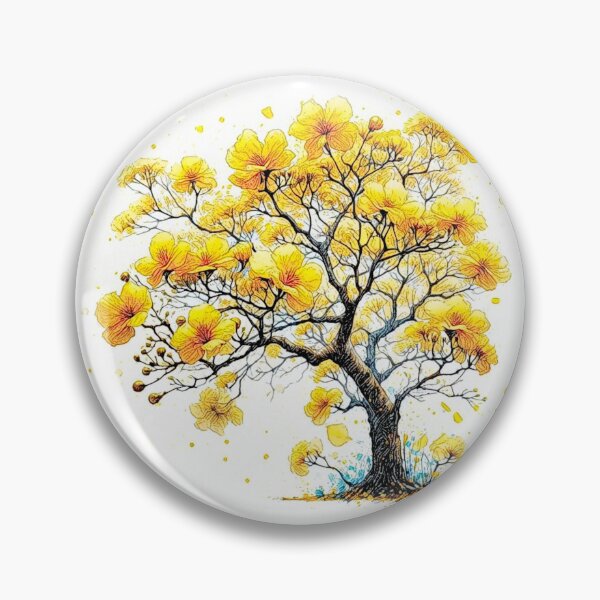 Item preview, From the Garden : South American Handroanthus albus Ipê Amarelo#5 designed and sold by Helios Be. Lavsh.