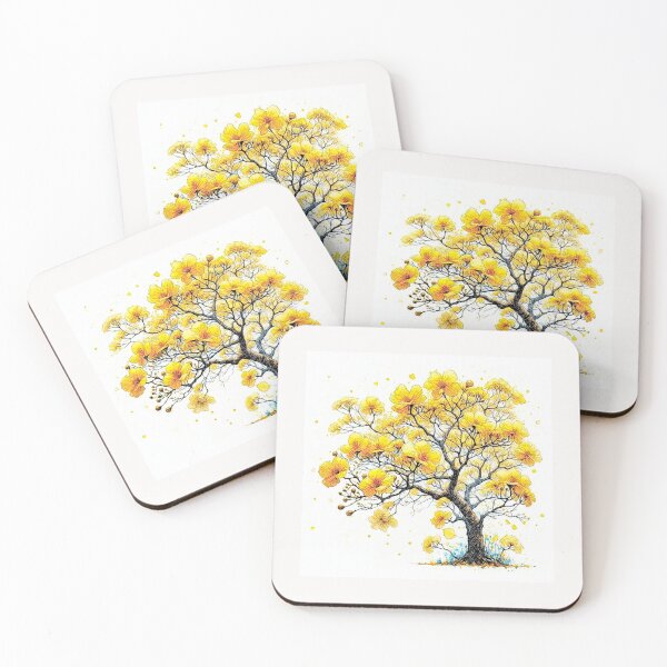Item preview, From the Garden : South American Handroanthus albus Ipê Amarelo#5 designed and sold by Helios Be. Lavsh.