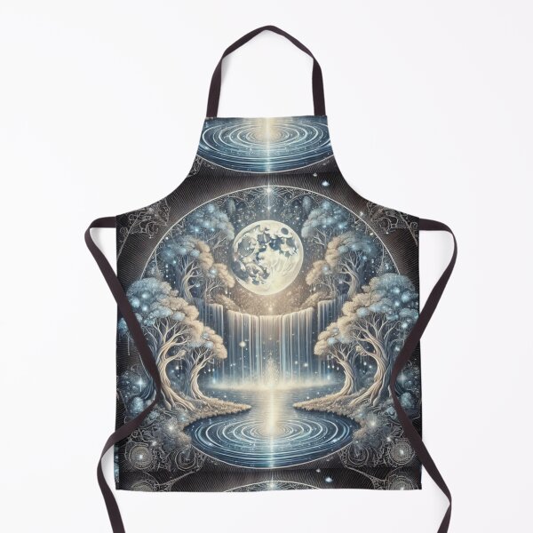 Item preview, Ethereal Trees of Light – Cosmic Dreamscape designed and sold by Meta2Physical.