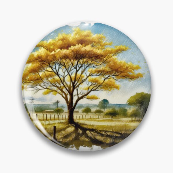 Item preview, From the Garden : South American Handroanthus albus Ipê Amarelo#6 designed and sold by Helios Be. Lavsh.