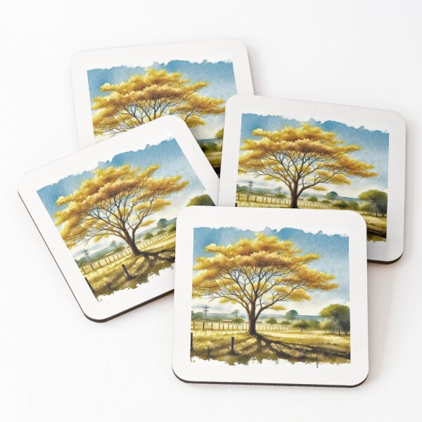 Item preview, From the Garden : South American Handroanthus albus Ipê Amarelo#6 designed and sold by Helios Be. Lavsh.