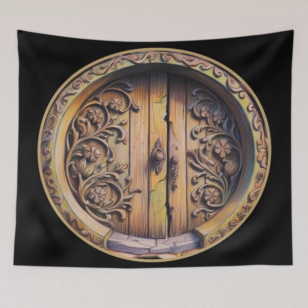 Item preview, Round Door Fantasy designed and sold by Design_Your_Day.