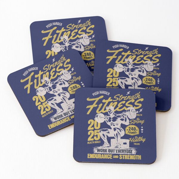 Item preview, Strength Fitness Endurance Workout Gym designed and sold by DansDZigns.