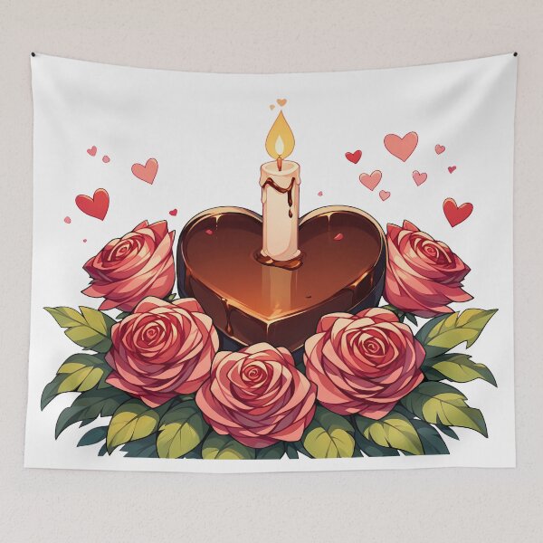 Item preview, Romantic Candle designed and sold by ShizukaiNeko.