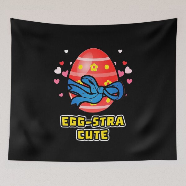 Item preview, Funny Easter Day EggStra Cute - Cute Easter Egg designed and sold by Dmetalx Art Apparel.