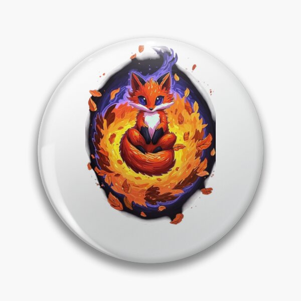 Item preview, Fox on fire designed and sold by Fox Big Shop.