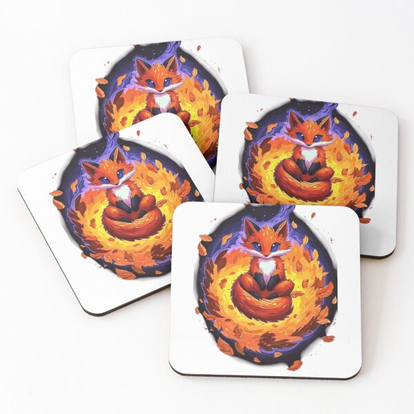Item preview, Fox on fire designed and sold by Fox Big Shop.