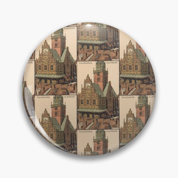 Item preview, Gezicht op de Kaaswaag in Alkmaar  Wolterus Nederkoorn designed and sold by TeeARTHY.