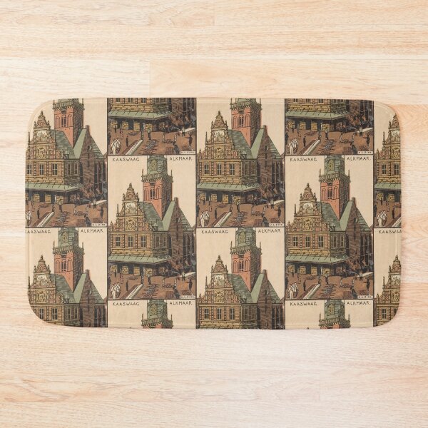 Item preview, Gezicht op de Kaaswaag in Alkmaar  Wolterus Nederkoorn designed and sold by TeeARTHY.