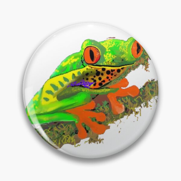 Item preview, Red Eyed Frog designed and sold by Sandisart.