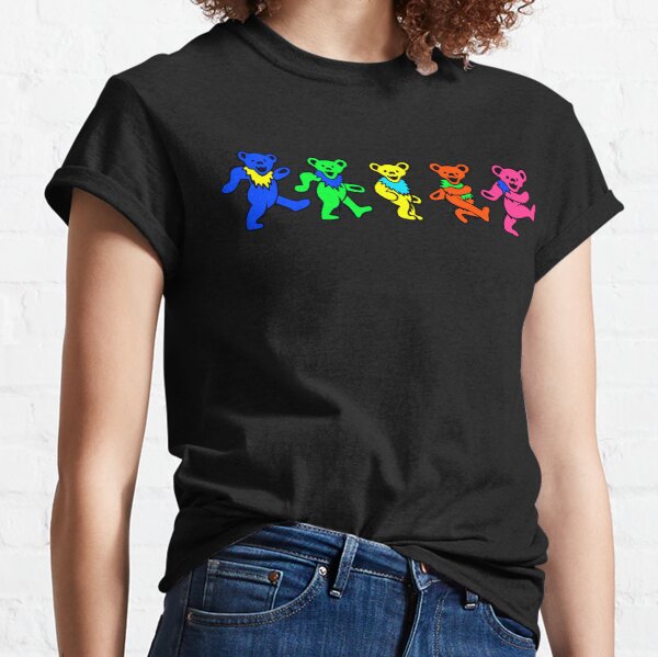 Item preview, Dancing Bears Colourful Grateful Rainbow Colours designed and sold by Kludoman.