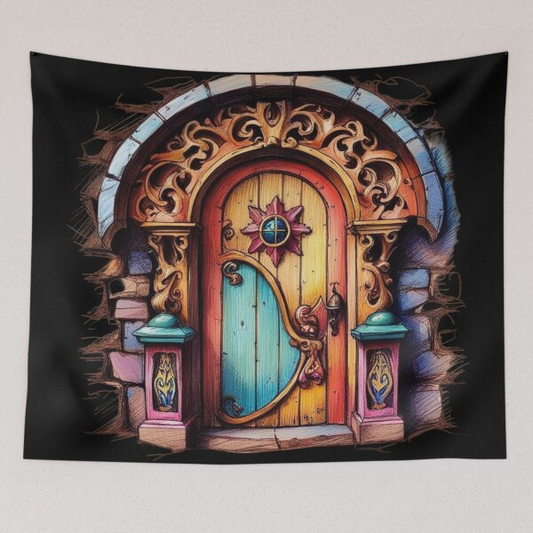 Item preview, Beautiful Door Fantasy designed and sold by Design_Your_Day.