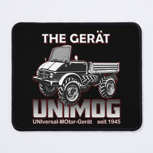 Item preview, THE GREAT UNIMOG (UNIversal-MOtor-Gerät) - on black designed and sold by Groenendijk.