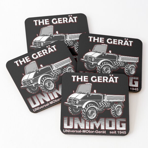 Item preview, THE GREAT UNIMOG (UNIversal-MOtor-Gerät) - on black designed and sold by Groenendijk.
