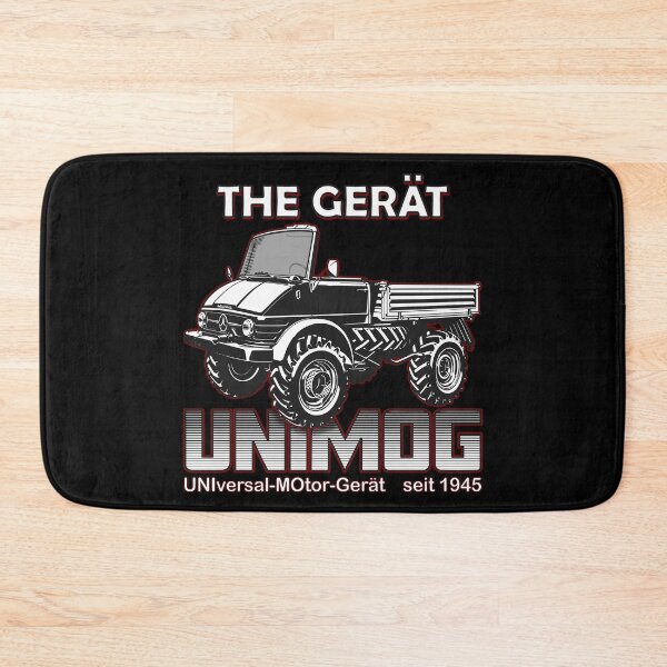 Item preview, THE GREAT UNIMOG (UNIversal-MOtor-Gerät) - on black designed and sold by Groenendijk.
