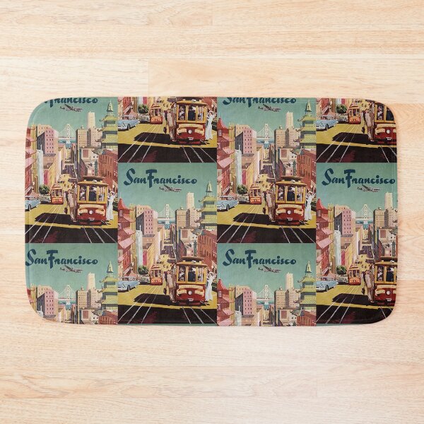 Item preview, TWA San Francisco Poster  chromolithograph art by San Diego Air  designed and sold by TeeARTHY.