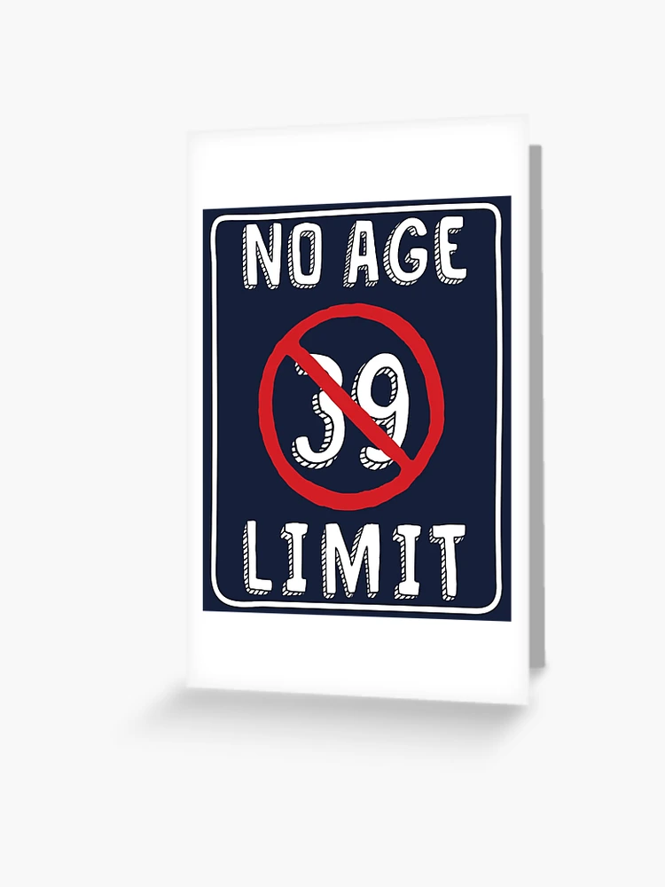 39th Birthday Card for Women Men - Not 39 I'm 18 With 21 Years Experience -  Funny Thirty-Nine Thirty-Ninth Happy Birthday Card for Son Daughter